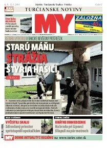 Obálka e-magazínu MY Turčianske noviny 6/5/12/5/2014