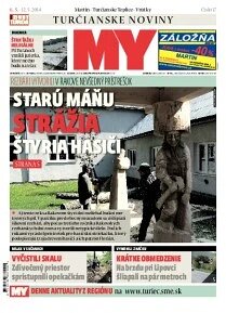 Obálka e-magazínu MY Turčianske noviny 6/5/12/5/2014