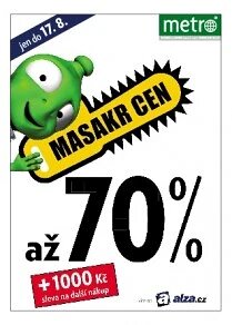 Obálka e-magazínu deník METRO 4.8.2014