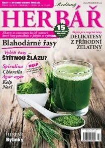 Obálka e-magazínu Herbář 13/14 řasy