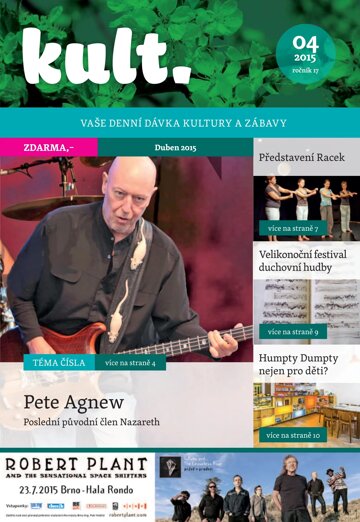 Obálka e-magazínu Kult 4/2015