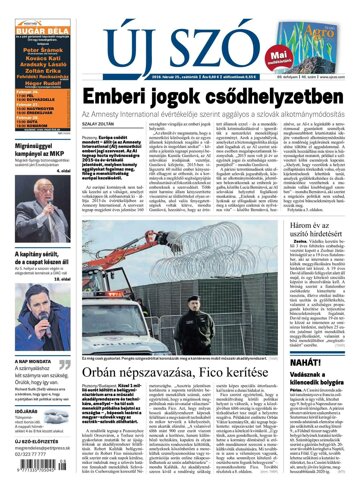 Obálka e-magazínu Új Szó 25.2.2016