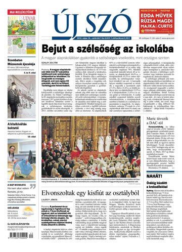 Obálka e-magazínu Új Szó 19.5.2016