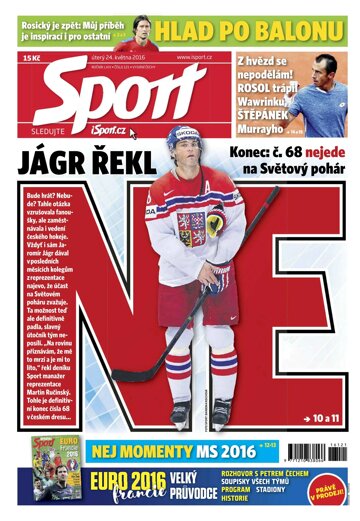 Obálka e-magazínu Sport 24.5.2016