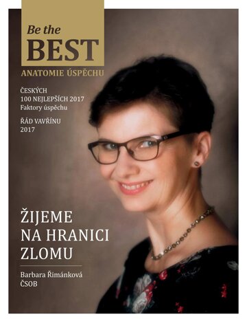 Obálka e-magazínu Be the Best zima 2017/2018