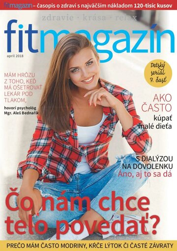 Obálka e-magazínu Fitmagazín - apríl 2018