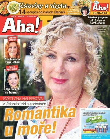 Obálka e-magazínu AHA! Tv - 14.6.2018