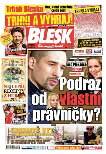 Obálka e-magazínu Blesk 21.9.2018