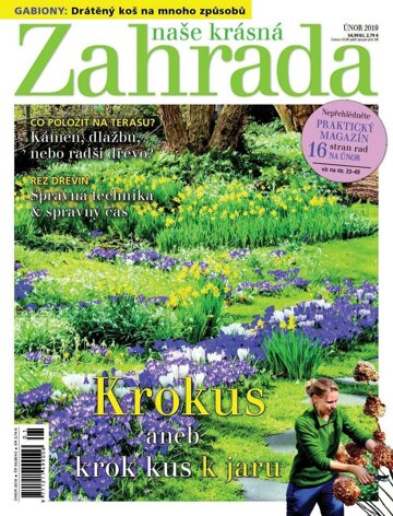 Obálka e-magazínu Naše krásná zahrada 2/2019