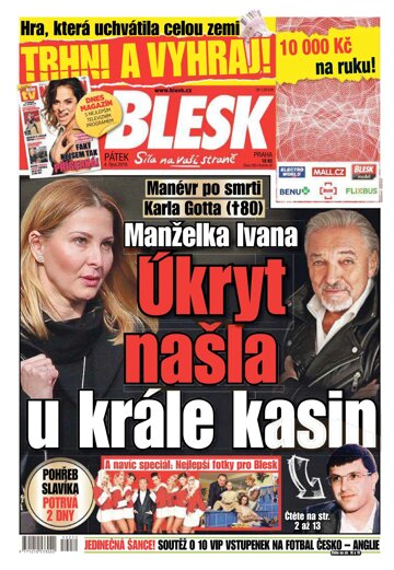 Obálka e-magazínu Blesk 4.10.2019