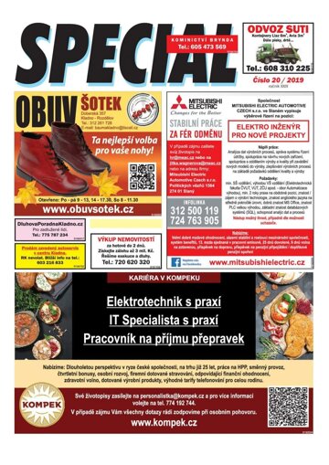 Obálka e-magazínu Special 20/2019