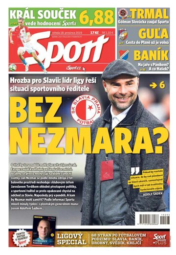 Obálka e-magazínu Sport 18.12.2019