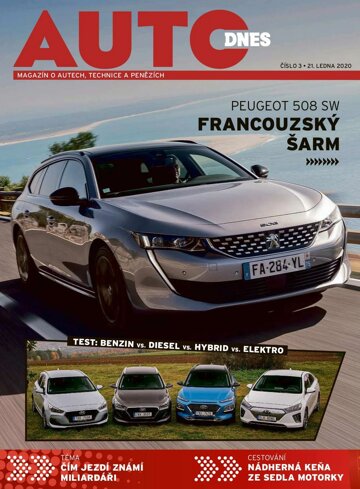 Obálka e-magazínu Auto DNES 21.1.2020