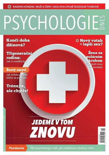 Obálka e-magazínu Psychologie dnes 10/2020