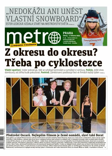 Obálka e-magazínu deník METRO 2.3.2021