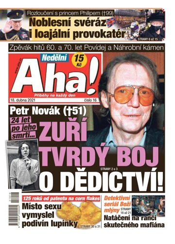 Obálka e-magazínu Nedělní AHA! 18.4.2021