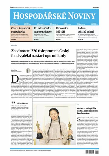 Obálka e-magazínu Hospodářské noviny 080 - 27.4.2021