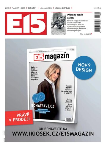 Obálka e-magazínu E15 17.1.2022