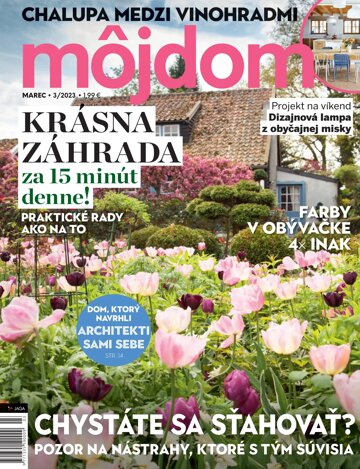 Obálka e-magazínu Môj dom 3/2023