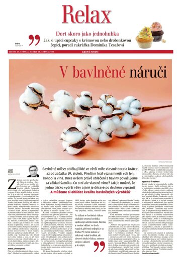 Obálka e-magazínu LN+ Čechy - 27.5.2023