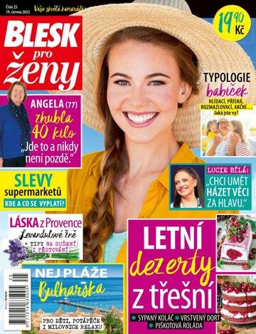 Obálka e-magazínu Blesk pro ženy 25/2023