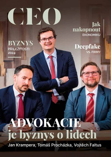 Obálka e-magazínu CEO 1/2024