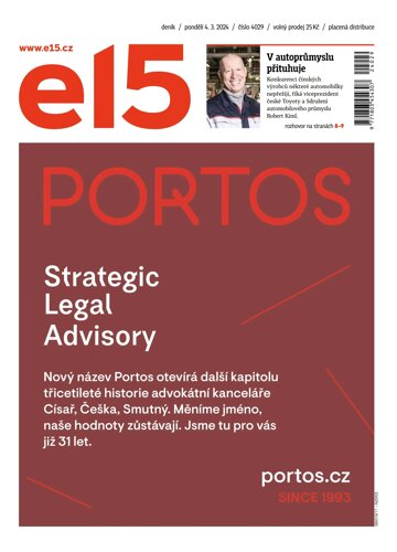 Obálka e-magazínu E15 4.3.2024
