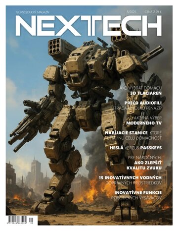 Obálka e-magazínu NEXTECH 5/2025