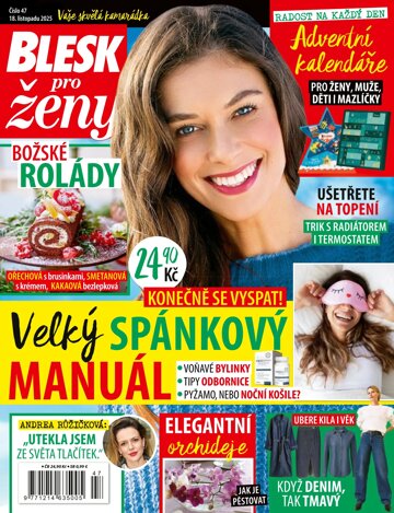Obálka e-magazínu Blesk pro ženy 47/2025