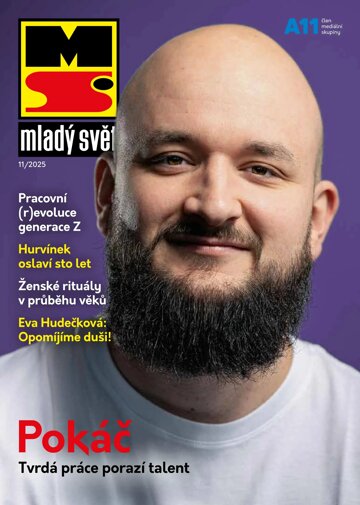 Obálka e-magazínu Mladý svět 11/2025