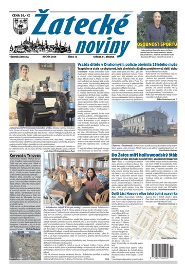 Obálka e-magazínu Žatecké noviny 11/26