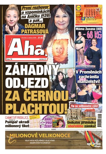 Obálka e-magazínu AHA! 2.4.2026