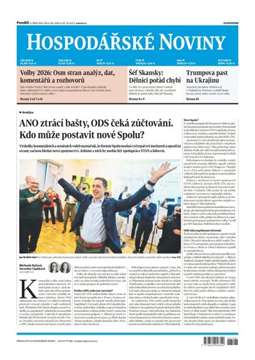 Obálka e-magazínu Hospodářské noviny 196 - 12.10.2026