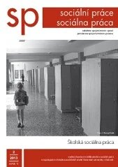 Obálka e-magazínu 2/2013 Školská sociálna práca