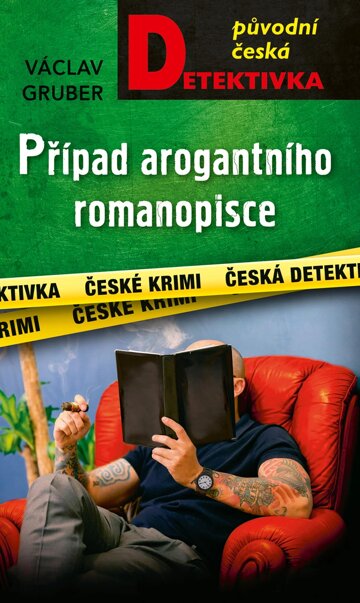 Obálka knihy Případ arogantního romanopisce