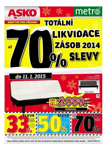 Obálka e-magazínu deník METRO 29.12.2014