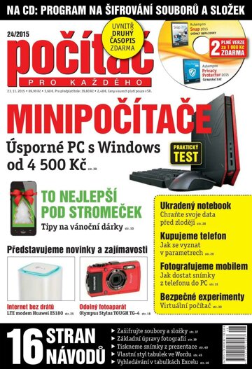 Obálka e-magazínu Počítač pro každého 24/2015