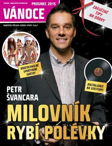 Obálka e-magazínu Příloha Sport Vánoce - 9.12.2015