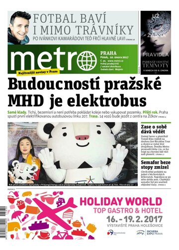 Obálka e-magazínu deník METRO 10.2.2017