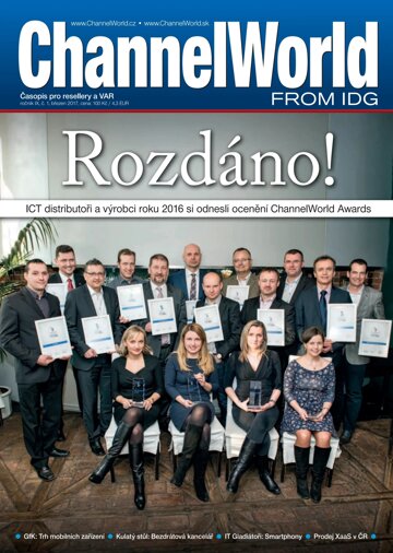 Obálka e-magazínu ChannelWorld 1/2017