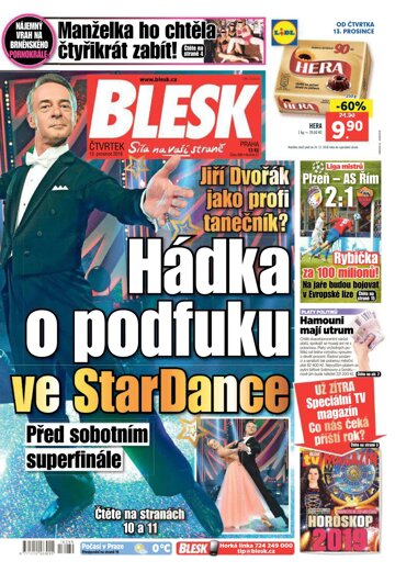 Obálka e-magazínu Blesk 13.12.2018