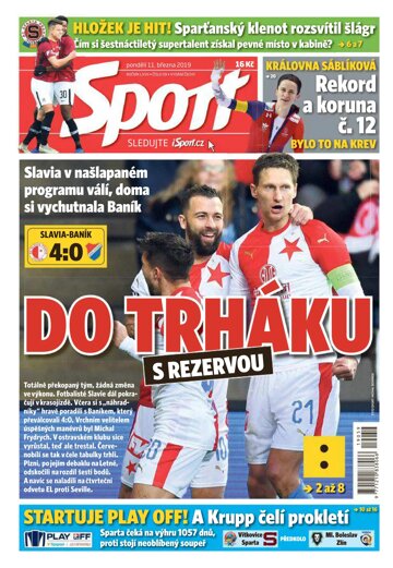 Obálka e-magazínu Sport 11.3.2019