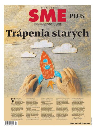 Obálka e-magazínu SME 26.4.2019