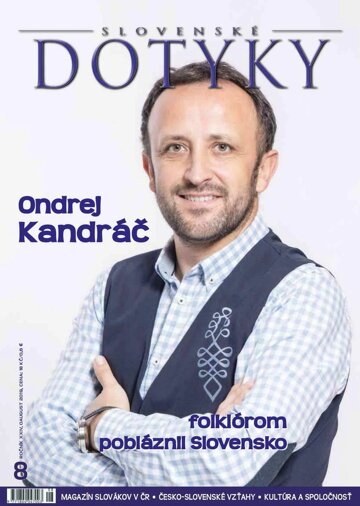 Obálka e-magazínu SLOVENSKÉ DOTYKY 8/2019