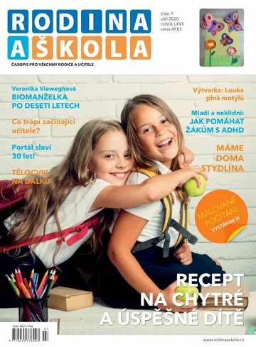 Obálka e-magazínu Rodina a škola 7/2020