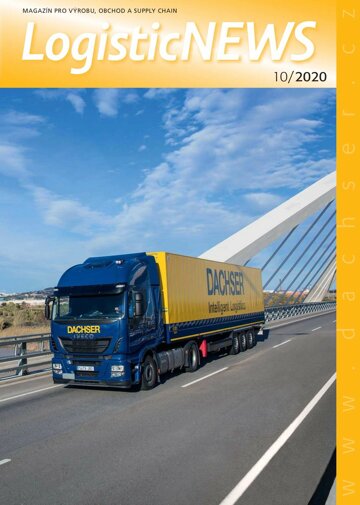 Obálka e-magazínu Logistic News 10/2020