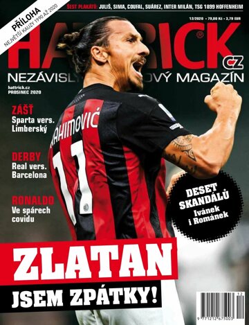 Obálka e-magazínu HATTRICK 12/2020