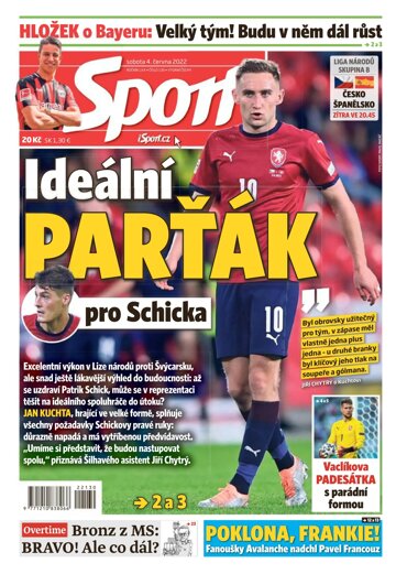 Obálka e-magazínu Sport 4.6.2022