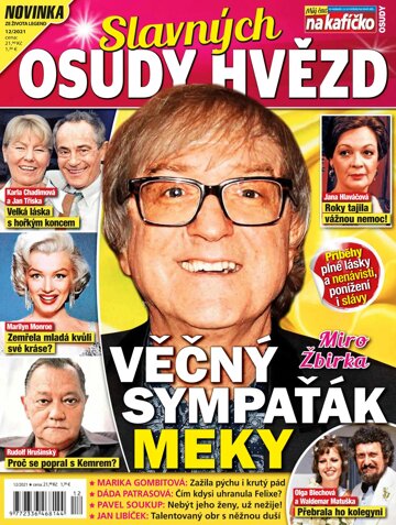 Obálka e-magazínu Osudy slavných hvězd 12/21