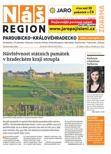 Obálka e-magazínu Náš Region - Pardubicko/Královéhradecko 3/2023